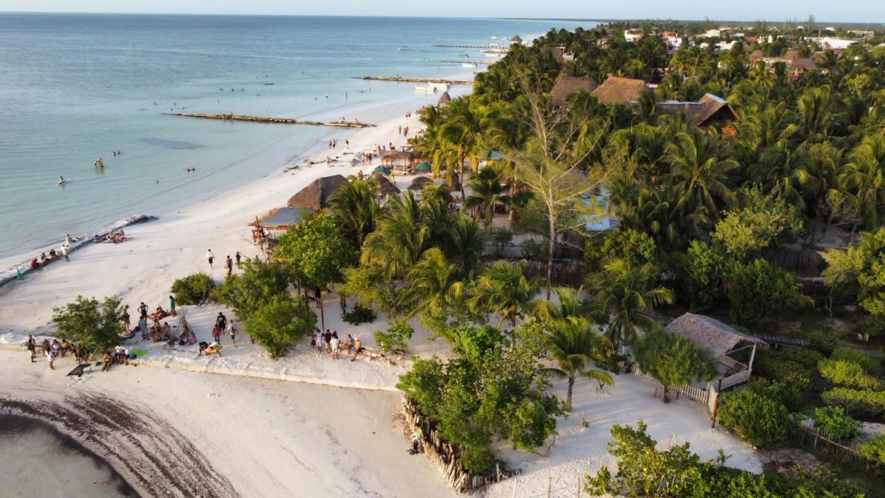 Beach Guesthouse Holbox Apartments & Suites Ngoại thất bức ảnh